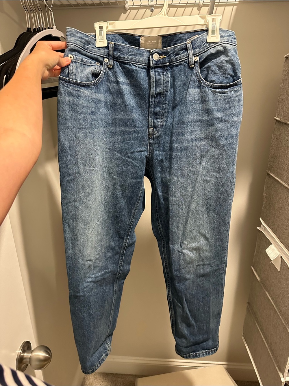 Everlane Relaxed Blue Jeans
